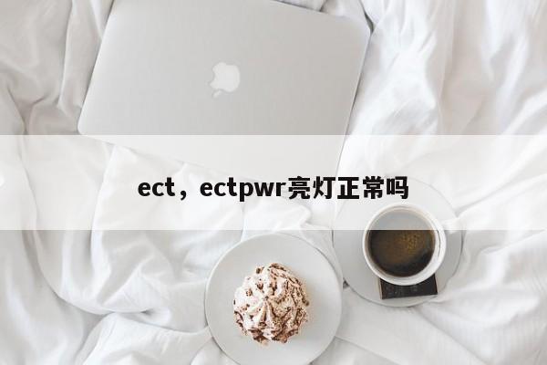 ect，ectpwr亮灯正常吗