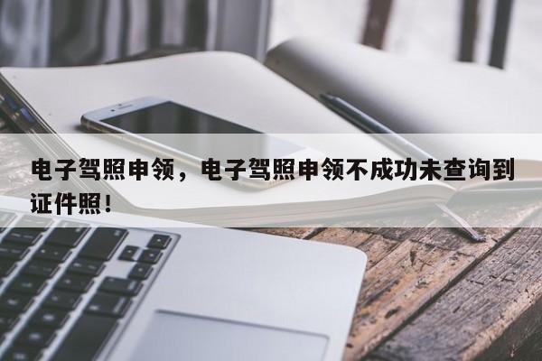 电子驾照申领，电子驾照申领不成功未查询到证件照！