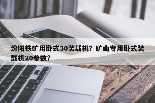 汾阳铁矿用卧式30装载机？矿山专用卧式装载机20参数？